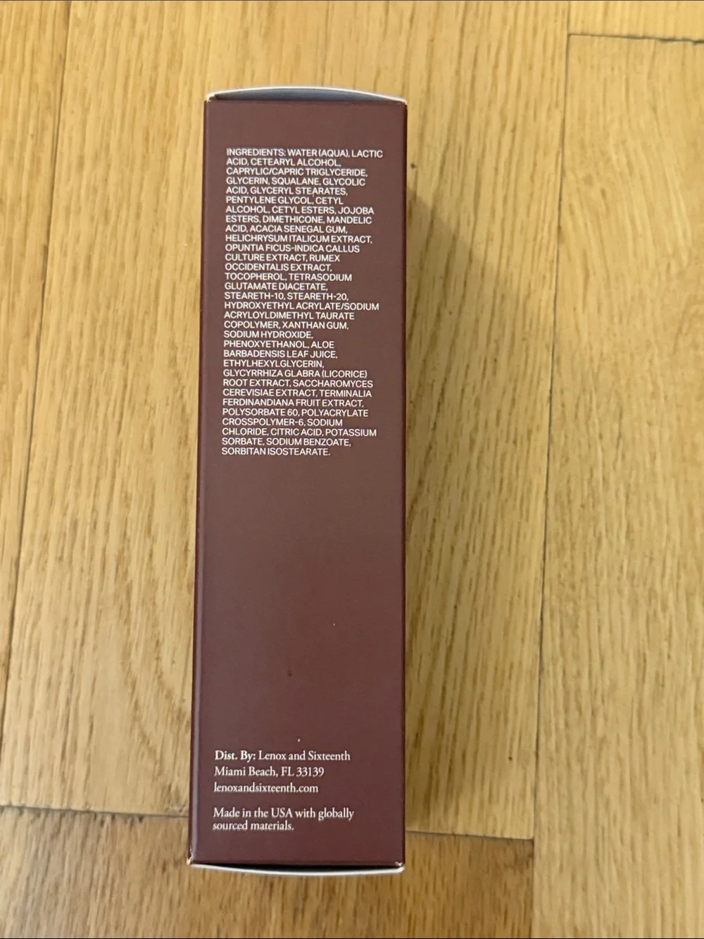 NEW Lenox and Sixteenth The Laser Serum Triple Acid Concentrate 50 ml